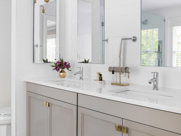 bathroom countertop ideas | hgtv