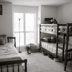 Photos Hgtv Before Boys Room With Bunk Beds