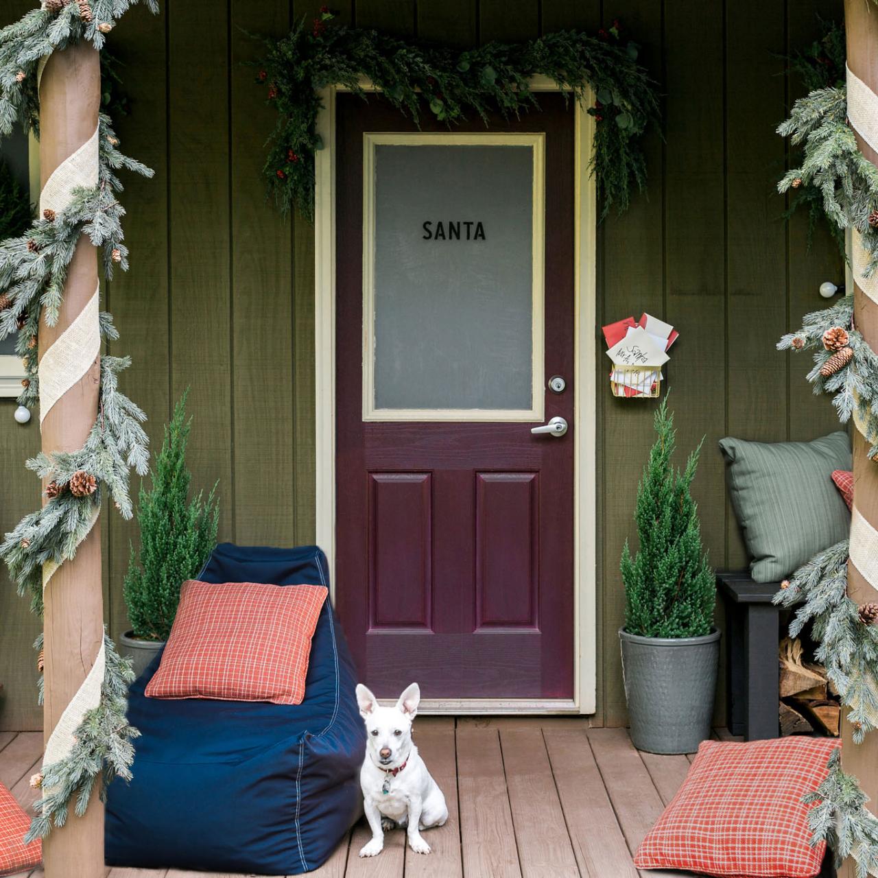 Hgtv christmas decorating ideas front porch clearance