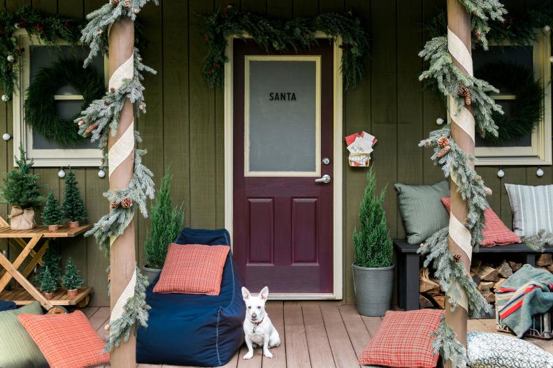 Country Holiday Front Porch 