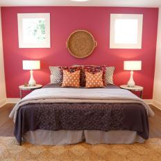 Pink Eclectic Master Bedroom Photos Hgtv