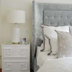 Sophisticated Master Bedroom is Serene, Transitional 