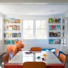 Whimsical Playroom with Reading Corner