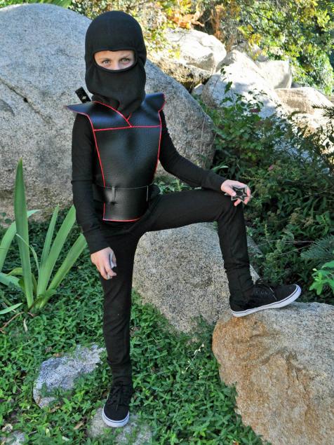 Easy DIY Ninja Costume for Kids