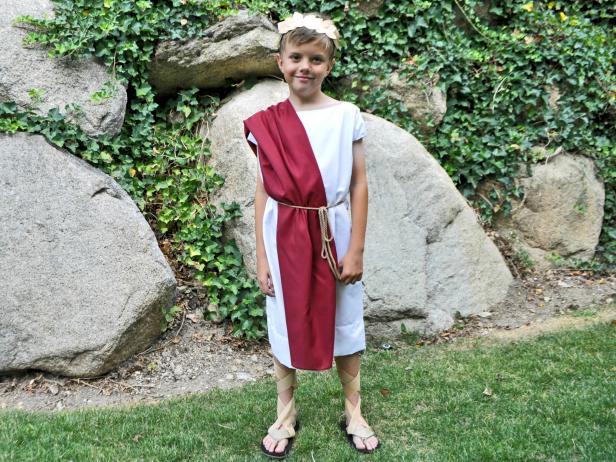 childrens roman toga costume