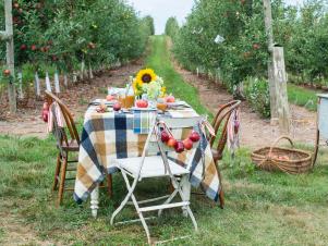 <center>Celebrate Fall With an Apple-Themed Outdoor Get-Together