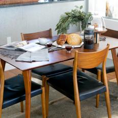 Midcentury Modern Dining Table and Chairs