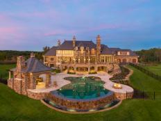 Magnificent Mansion Features Grand Backyard and Pool