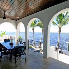 Magnificent Ocean Views from Kitchen and Breakfast Area