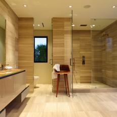 Modern Bathroom in Neutral Tones