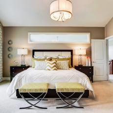 Sophisticated Transitional Master Bedroom