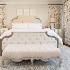 Creamy White Traditional Master Bedroom