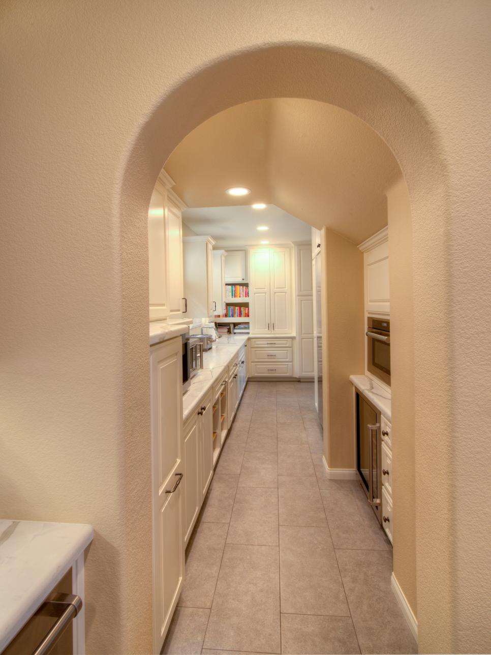 Arched Doorway in Kitchen | HGTV