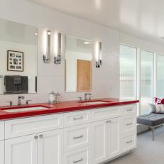 Double Vanity Adds Functionality to the Master Bathroom