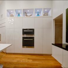 White Kitchen Cabinets and Alcoves