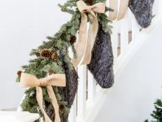 Evergreen Staircase Garland