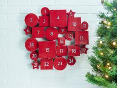 HGTV shows you how to make a unique holiday advent calendar