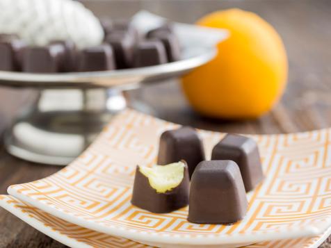 How to Make Ice Cube Tray Orange Buttercream Chocolates