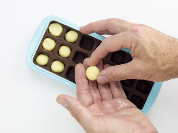 HGTV shows you how to make ice cube tray chocolates
