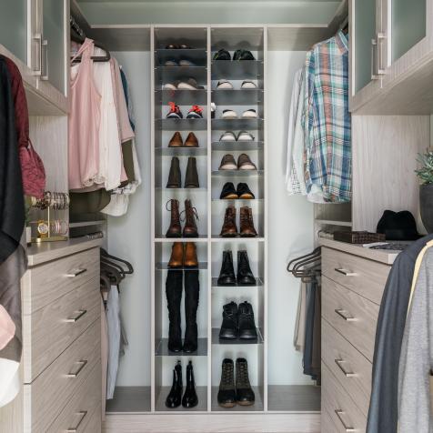 Walk In Closet Ideas & Organization | Topics | HGTV