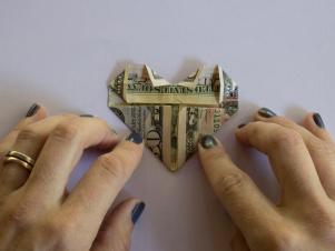 How to Fold an Origami Heart from a Dollar Bill