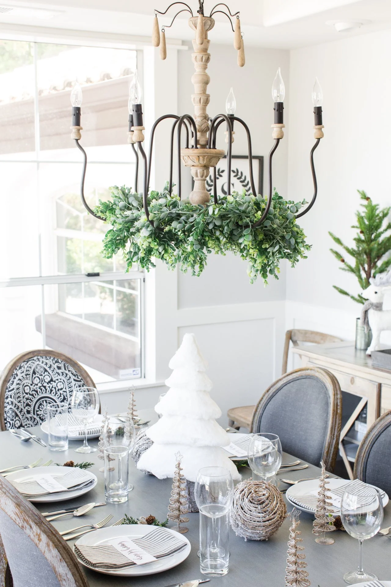 Ideas for Decorating Chandelier for Christmas HGTV