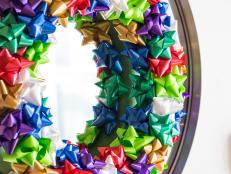 Colorful Bow Wreath