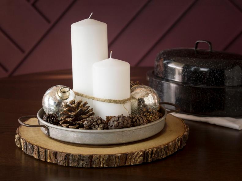 HGTV shows you how to make 5 minutes centerpieces for the holidays