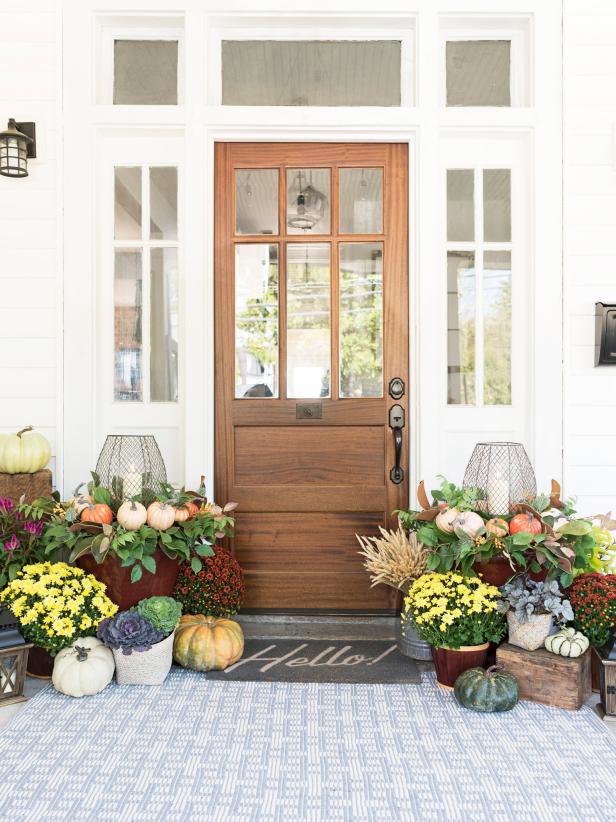 Fall Mantel and a Craft Project - Our Southern Home