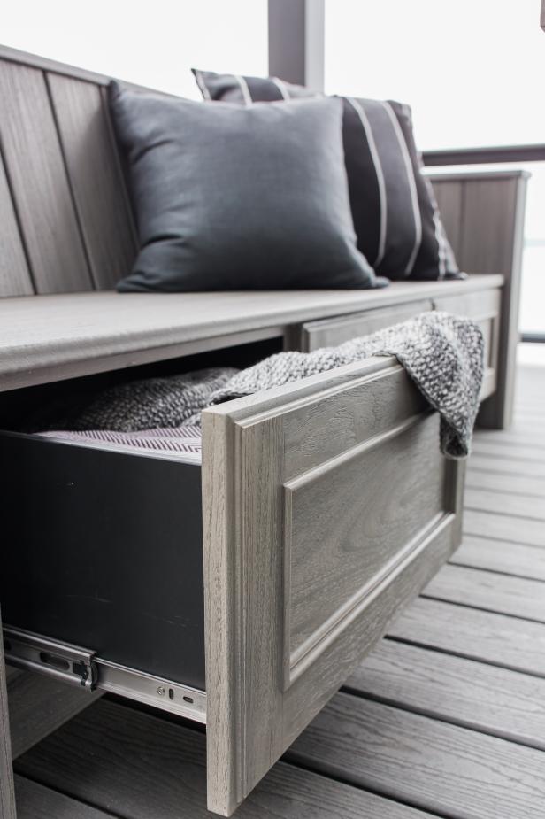 Outdoor Bench With Storage