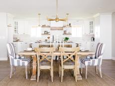 Dining Room with Modern Farmhouse Design