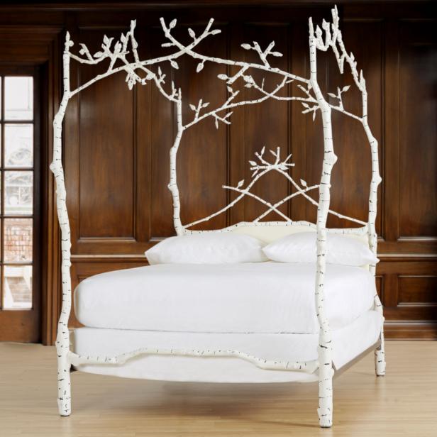 5 Canopy Bed Frames We Love, Wooden Style Canopy Bed Frame