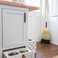 Cabinets With Pet Food Drawer