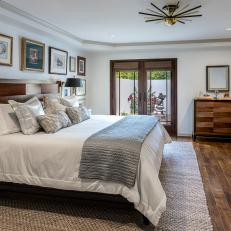 Eclectic and Artistic Master Suite 