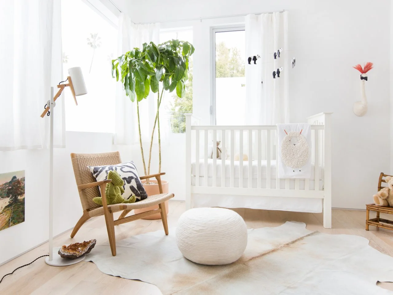 Simple baby nursery decorating ideas top