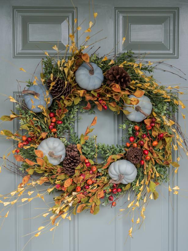 50 DIY Fall Wreath Ideas | Easy Autumn Wreaths to Make for Your ...