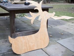Free Plans for Building Your Own Plywood Deer or Reindeer