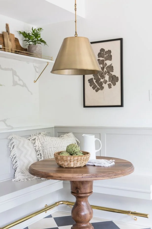 Elegant Kitchen Nook Casually Elegant Breakfast Nook Reveal | Sara
