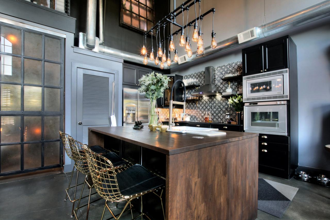 Lighting Ideas For Your Industrial Style Kitchen