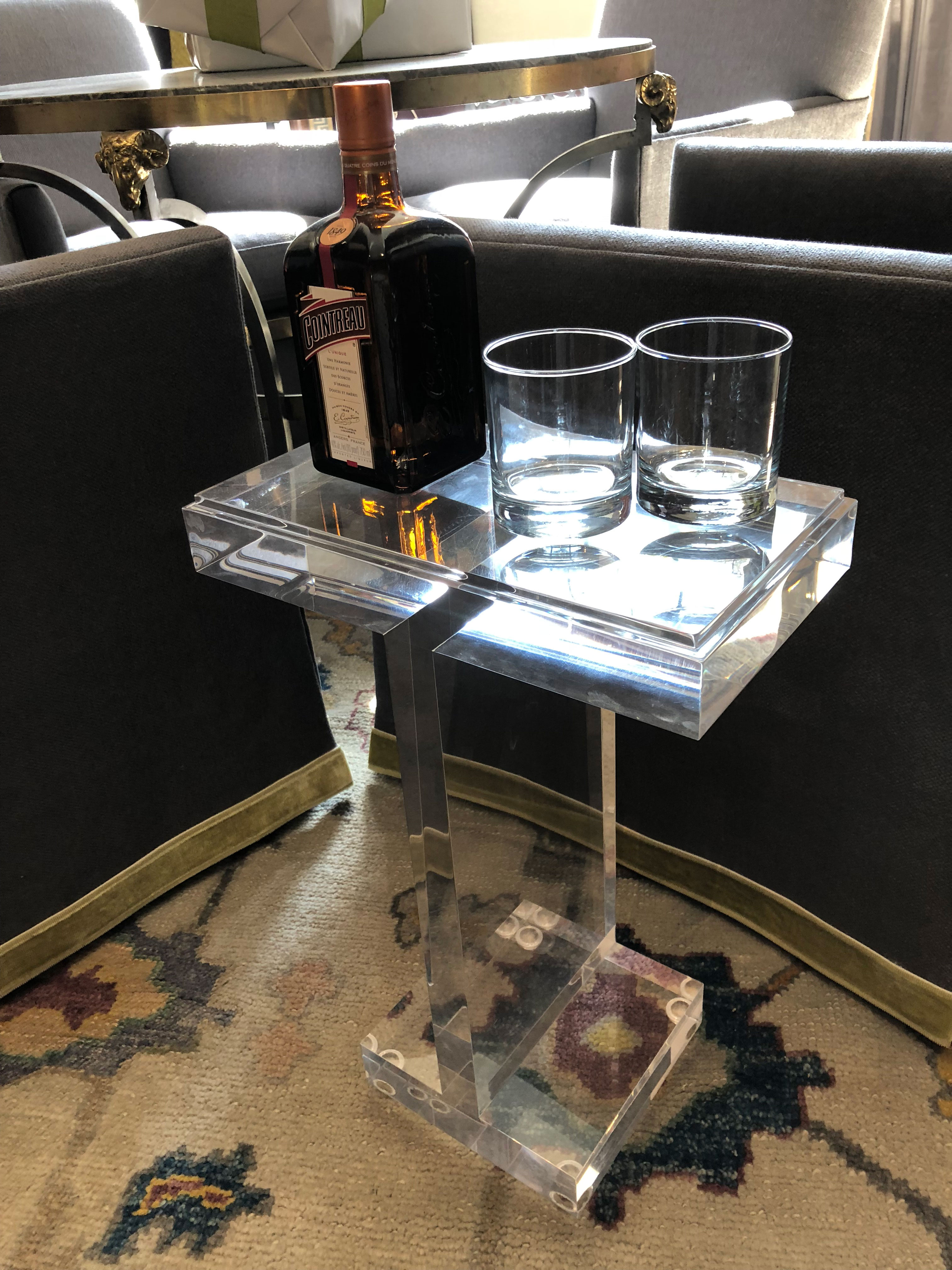 one drink table