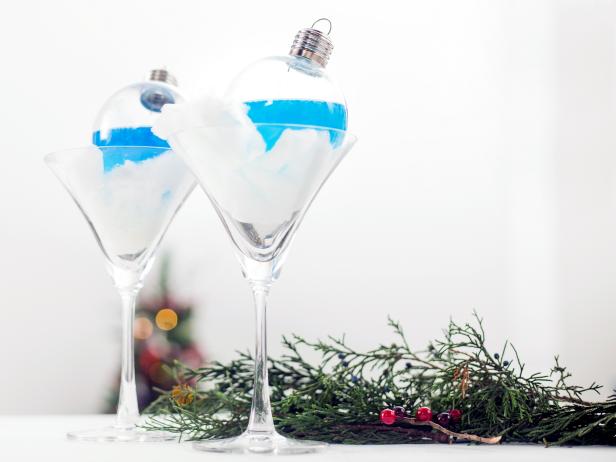 Blue Ornament Cocktails