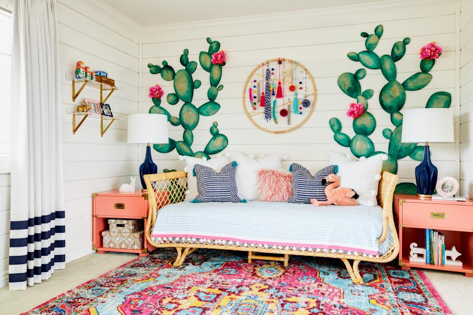 boho kids bed