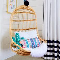 Swing Chair With Southwestern-Style Flair
