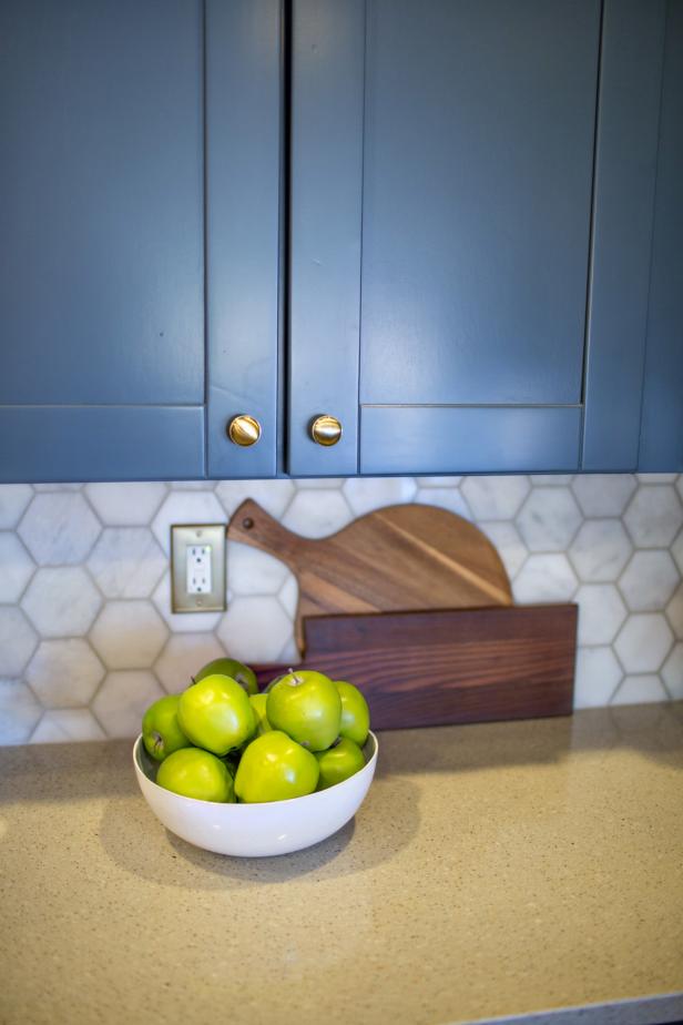 Blue Kitchen Cabinets