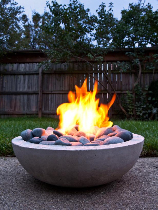 15 Patio Sized Fire Pits And Water Features Hgtv