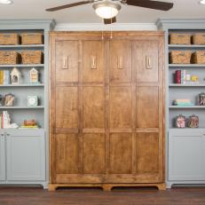 Children's Playroom With Murphy Bed