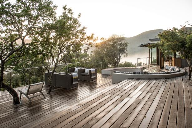 Welcoming Deck With Views Of South Africa Hgtv