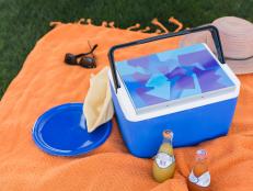 Make your next picnic pop with this colorful and customized cooler.