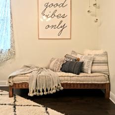 Cozy Living Space is Eclectic