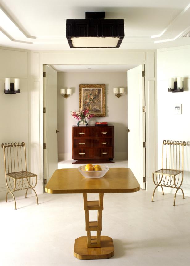 Transitional Entryway With Sophisticated Charm | HGTV